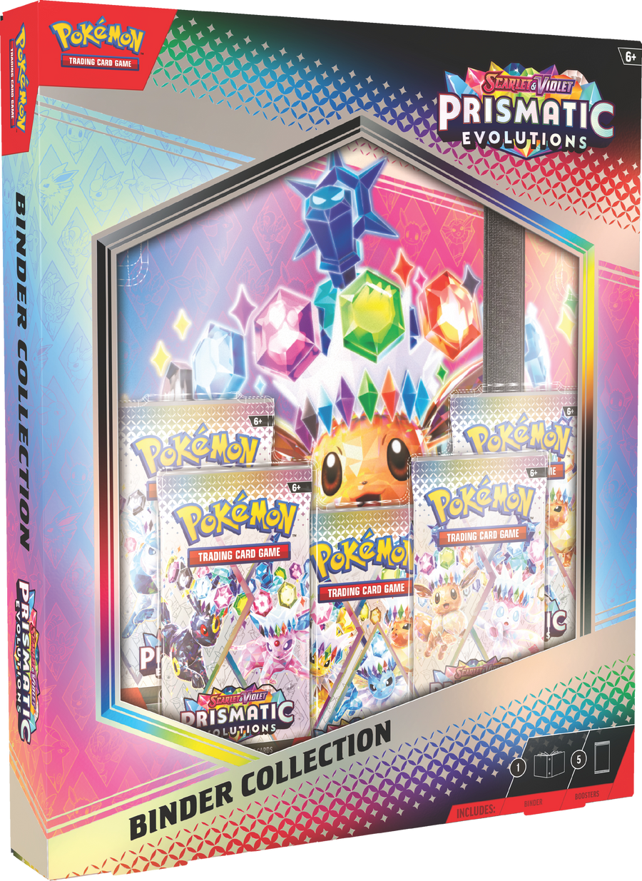 Pokémon TCG: 8.5 Scarlet & Violet - Prismatic Evolutions Binder Collection