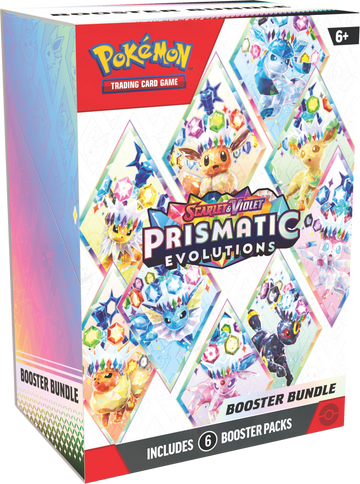 Pokémon TCG: 8.5 Scarlet & Violet - Prismatic Evolutions Booster Bundle