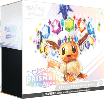 Pokémon TCG: 8.5 Scarlet & Violet - Prismatic Evolutions Elite Trainer Box