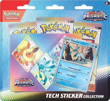 Pokémon TCG: 8.5 Scarlet & Violet - Prismatic Evolutions Sticker Collection - Glaceon