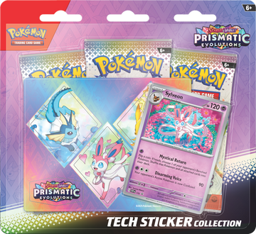 Pokémon TCG: 8.5 Scarlet & Violet - Prismatic Evolutions Sticker Collection - Sylveon