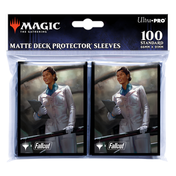 UP - Fallout 100ct Deck Protector Sleeves Dr. Madison Li for Magic: The Gathering