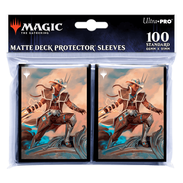 UP - Standard Deck Protector - Magic: The Gathering - Outlaws of Thunder Junction - Annie Flash, the Veteran (100)