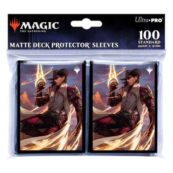 UP - Standard Deck Protector - Magic: The Gathering - Outlaws of Thunder Junction - Kellan, the Kid (100)