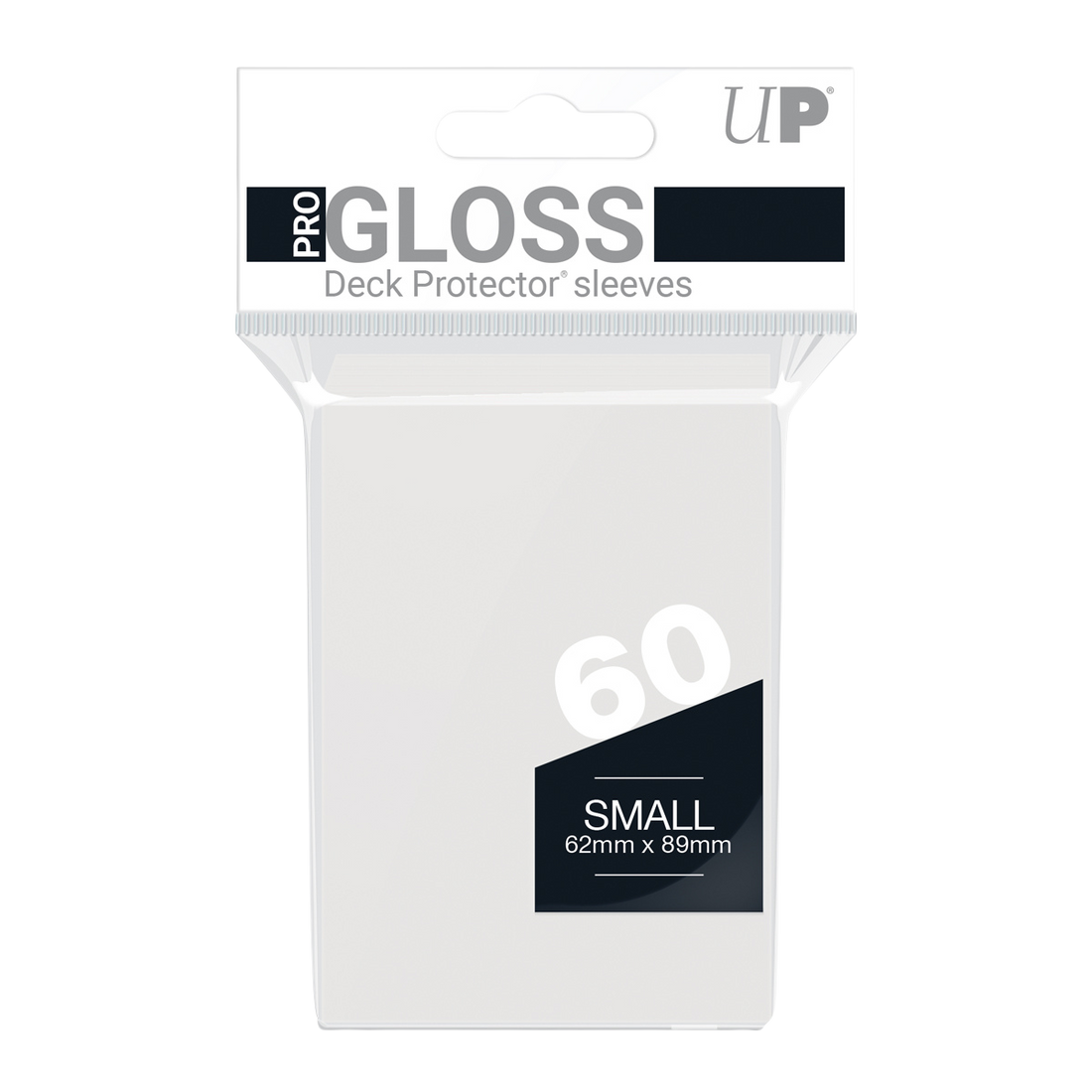 UP - Small Sleeves - Clear (60 Sleeves)