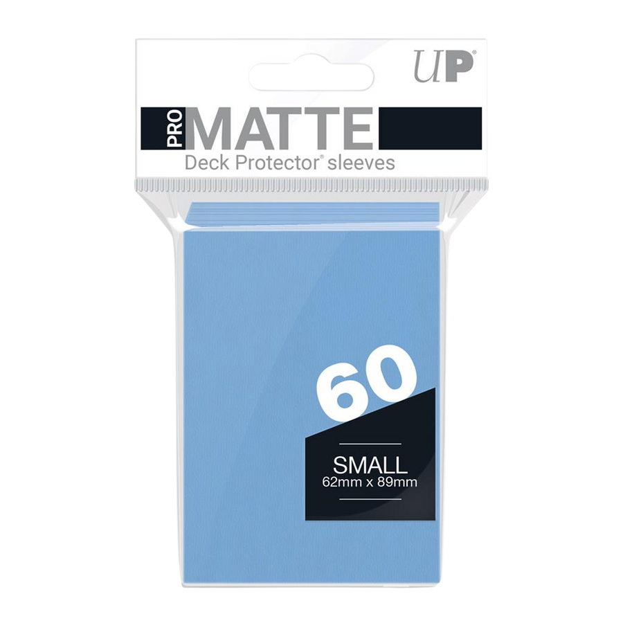 UP - Small Sleeves - Pro-Matte - Light Blue (60 Sleeves)