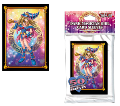 YGO - Dark Magician Girl Card Sleeves (50 Sleeves)