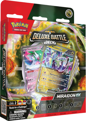 Pokémon TCG: Miraidon ex Deluxe Battle Deck