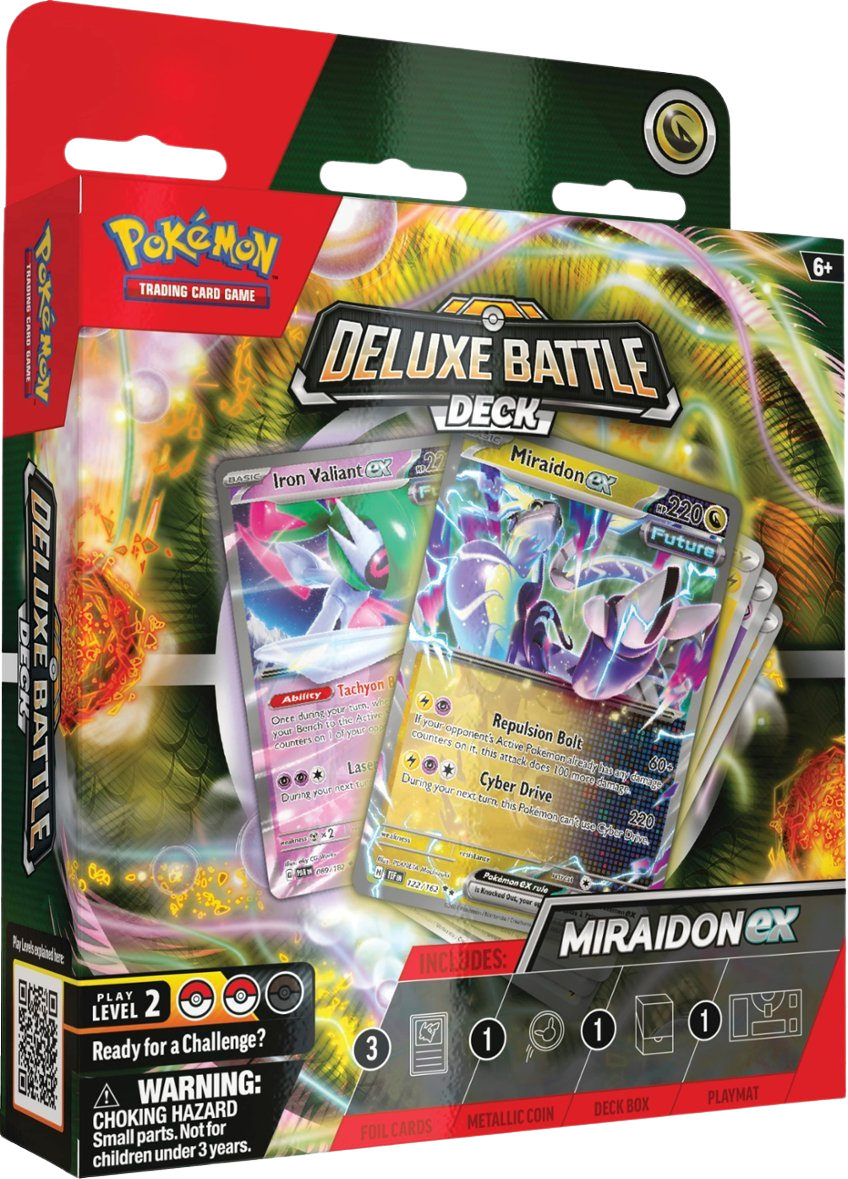 Pokémon TCG: Miraidon ex Deluxe Battle Deck