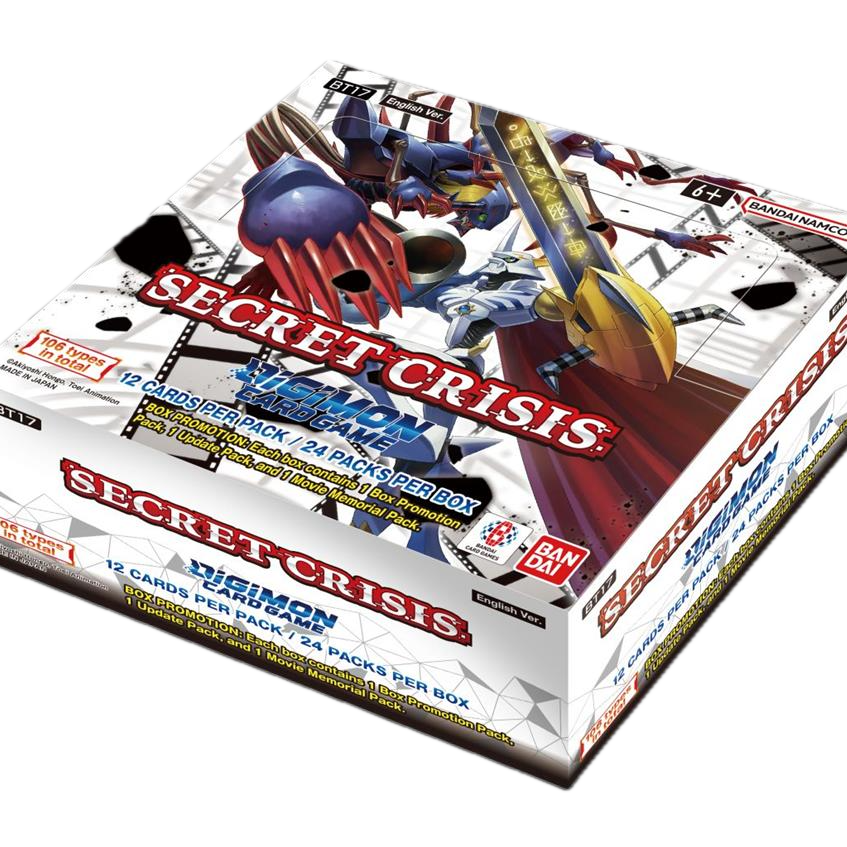 Digimon Card Game - Secret Crisis BT17 Booster Display (24 Packs)