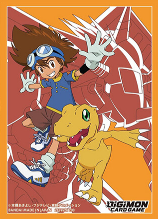 Bandai Sleeves for Digimon Card Game 2023 - Tai & Agumon