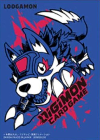 Bandai Sleeves for Digimon Card Game 2023 - LOOGAMON