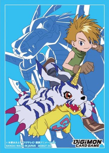 Bandai Sleeves for Digimon Card Game 2023 - Yamato & Gabumon