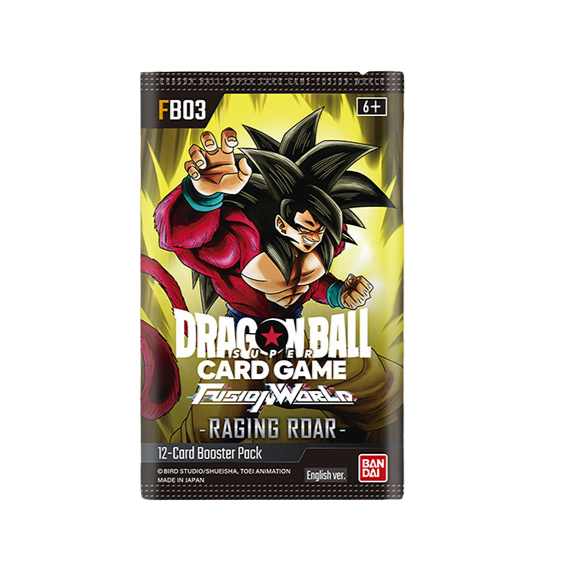 Dragon Ball Super Card Game - Fusion World FB03 Raging Roar Booster