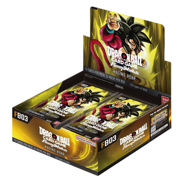 Dragon Ball Super Card Game - Fusion World FB03 Raging Roar Booster Display  (24 Packs)