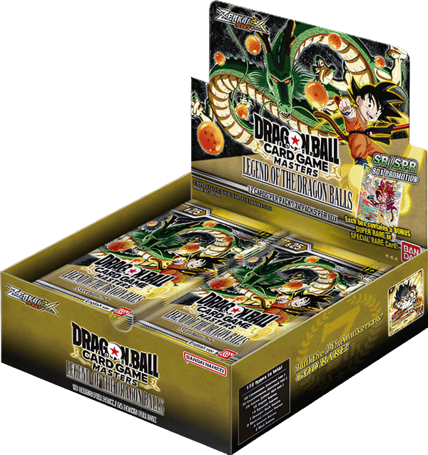 DragonBall Super Card Game - Masters Zenkai Series EX Set 08 - Legend of the Dragon Balls [B25] Booster Display (24 Packs)