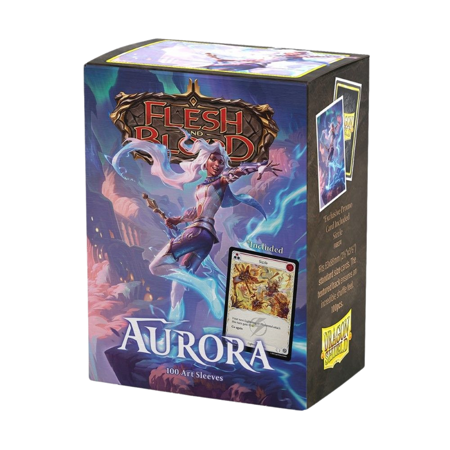 Dragon Shield Matte Art Sleeves - Flesh and Blood Aurora (100 Sleeves)