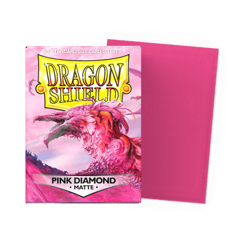 Dragon Shield Standard Sleeves - Pink Diamond (100 Sleeves)