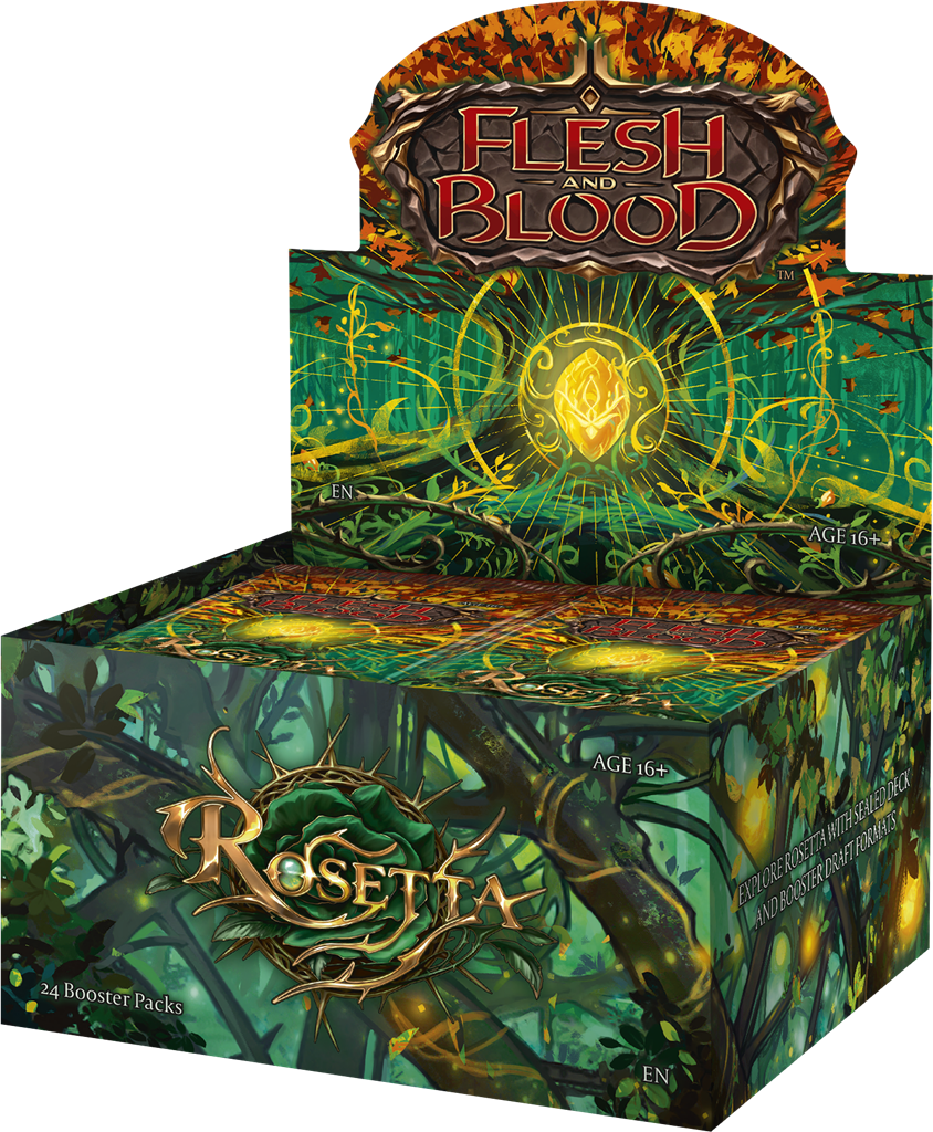 Flesh and Blood TCG - Rosetta Booster Display (24 packs) - EN