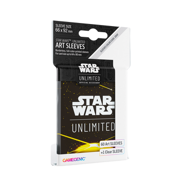 Gamegenic - Star Wars: Unlimited Art Sleeves - Card Back Yellow