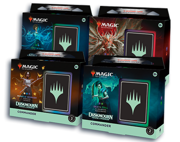 MTG - Commander Duskmourn: House of Horrors Deck - Promoção 4 Decks (Inclui desconto de 10%)