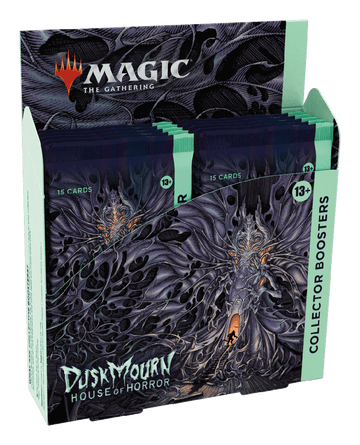 MTG - Duskmourn: House of Horrors Collector's Booster Display (12 packs) - EN