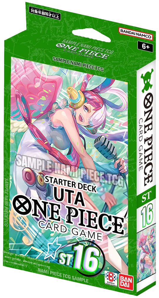 One Piece Card Game - Green Uta Starter Deck (ST-16)