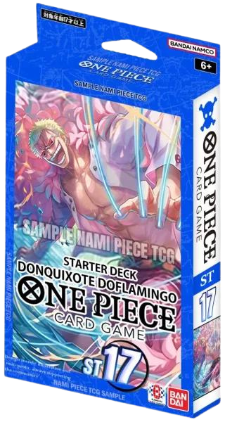 One Piece Card Game - Blue Donquixote Doflamingo Starter Deck (ST-17)