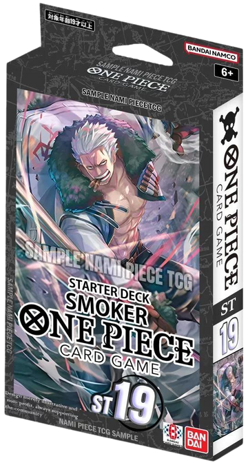 One Piece Card Game - Black Smoker Starter Deck (ST-19)