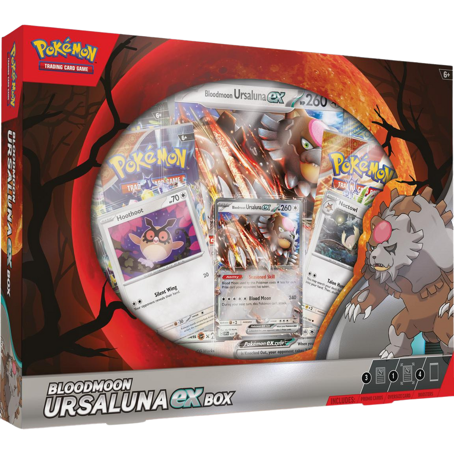 Pokémon TCG: Bloodmoon Ursaluna EX Box - EN