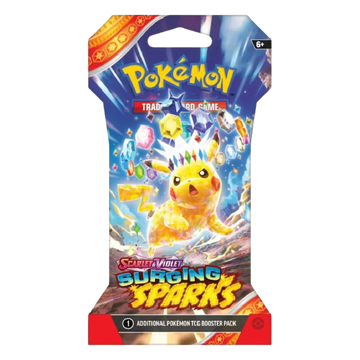 Pokémon TCG: Scarlet & Violet 8 Surging Sparks Sleeved Booster