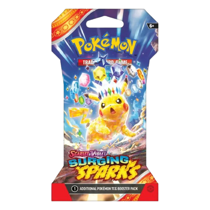 Pokémon TCG: Scarlet & Violet 8 Surging Sparks Sleeved Booster