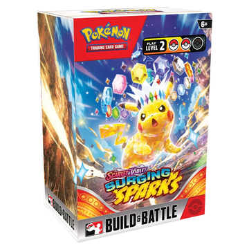 Pokémon TCG: Scarlet & Violet 8 Surging Sparks Build & Battle Box