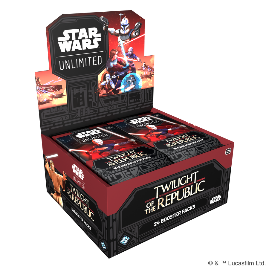 Star Wars: Unlimited - Twilight of the Republic Booster Display (24 Packs)