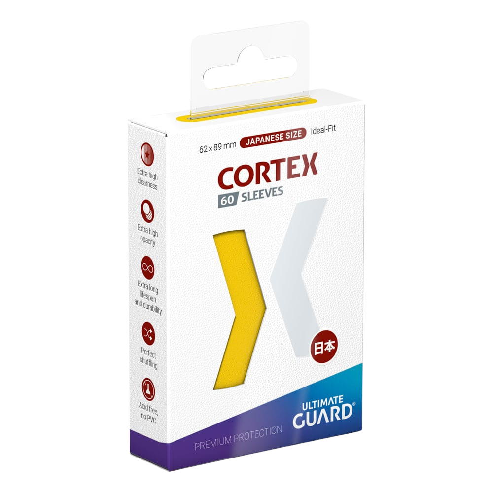 Ultimate Guard Cortex Sleeves Japanese Size Yellow (60)