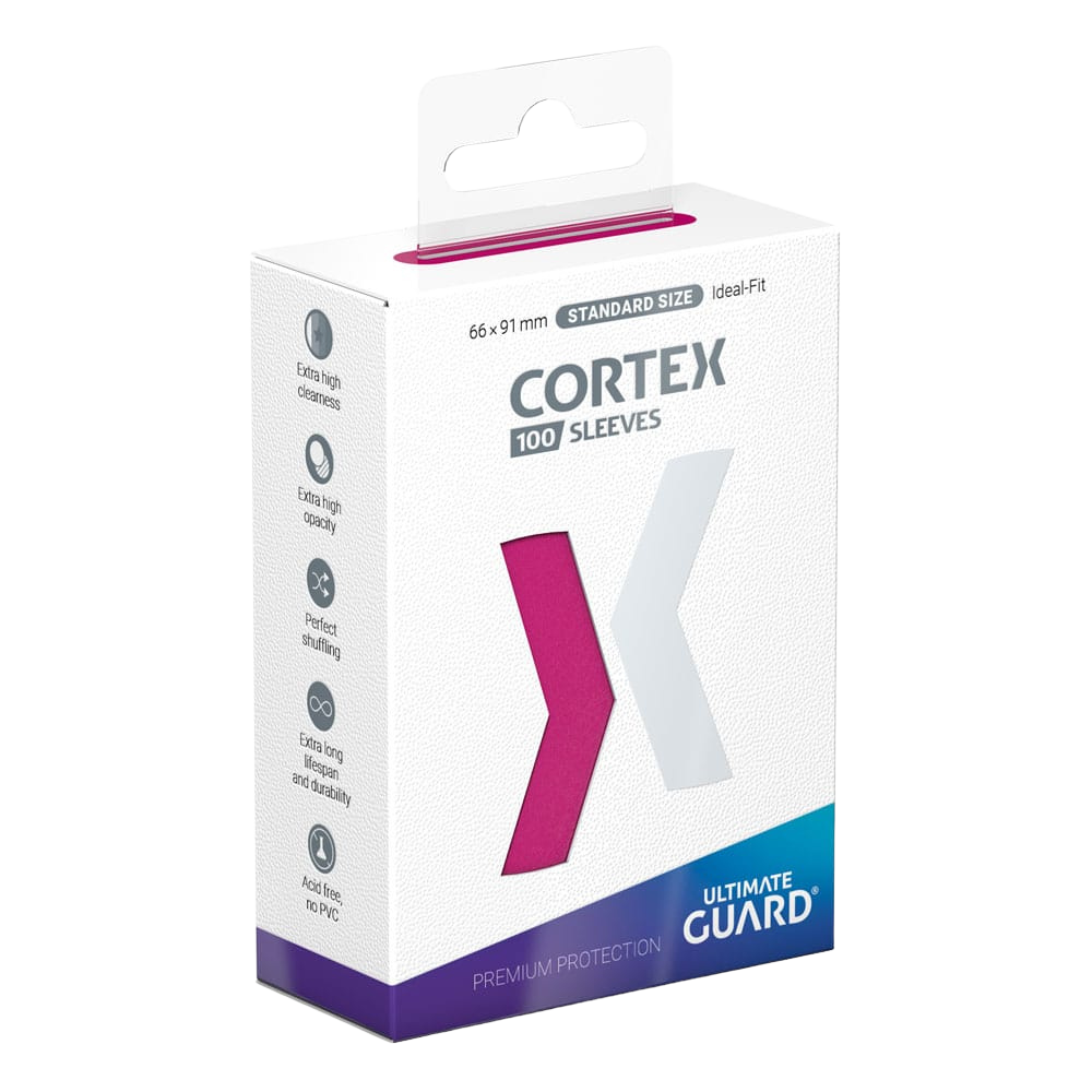 Ultimate Guard Cortex Sleeves Standard Size Pink (100)