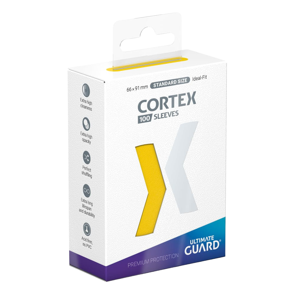 Ultimate Guard Cortex Sleeves Standard Size Yellow (100)