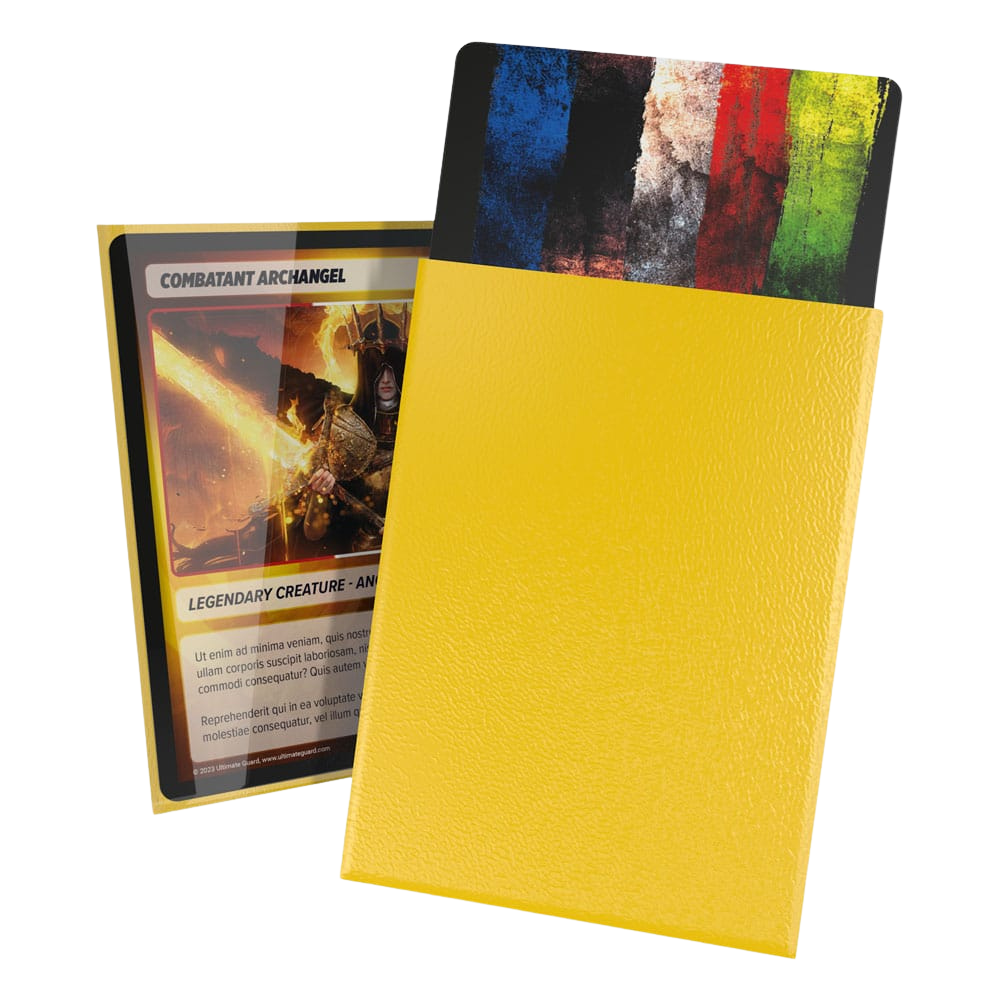 Ultimate Guard Cortex Sleeves Standard Size Yellow (100)