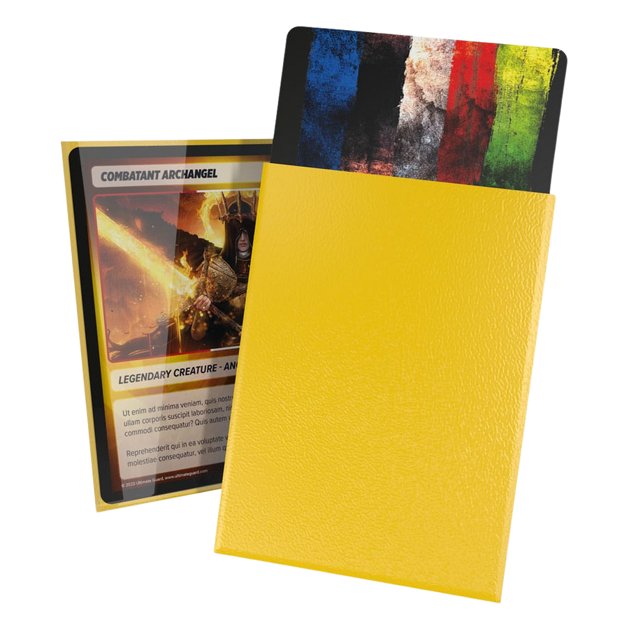 Ultimate Guard Cortex Sleeves Standard Size Yellow (100)