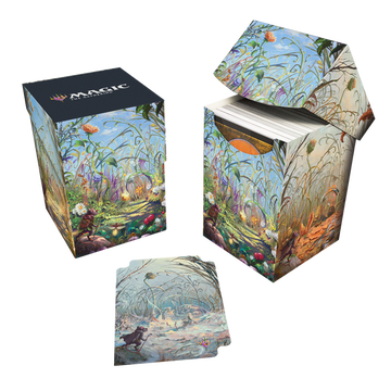 UP - Deck Box - Magic: The Gathering - Bloomburrow - Season Lands: Plains (Summer)