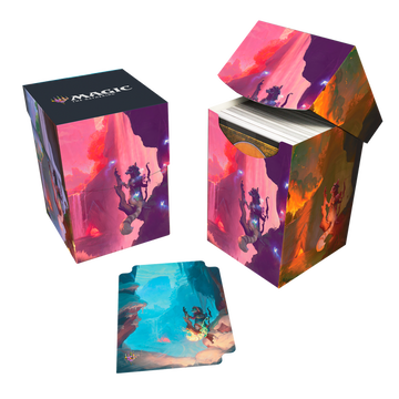 UP - Deck Box - Magic: The Gathering - Bloomburrow - Season Lands: Mountain (Summer)