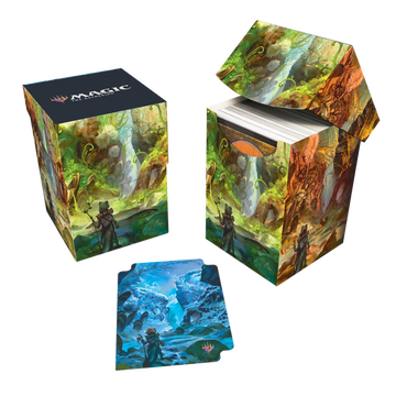 UP - Deck Box - Magic: The Gathering - Bloomburrow - Season Lands: Swamp (Summer)