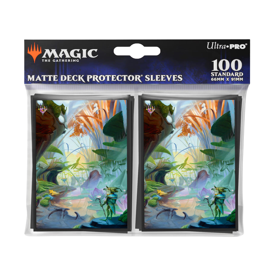 UP - Standard Deck Protector - Magic: The Gathering - Bloomburrow - Season Lands: Island (Summer) (100)