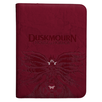 UP - 9-Pocket PRO-Binder - Magic: The Gathering - Duskmourn: Creepy Leather-Bound Set Symbol