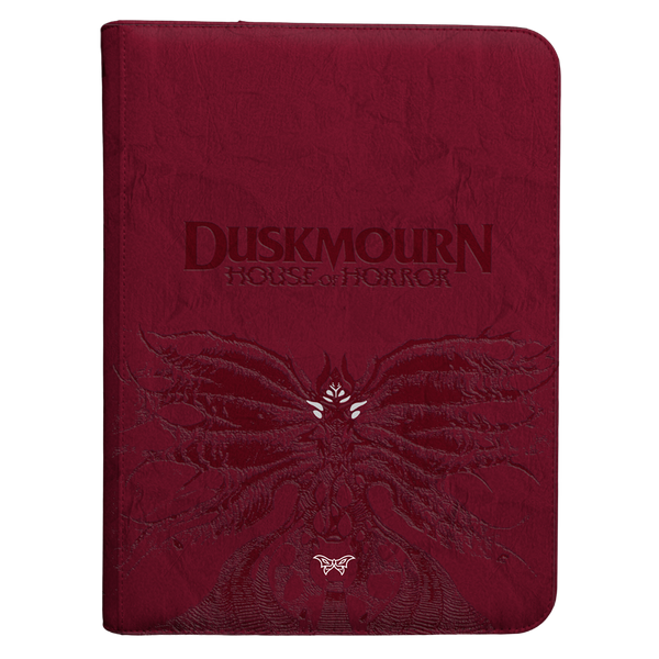 UP - 9-Pocket PRO-Binder - Magic: The Gathering - Duskmourn: Creepy Leather-Bound Set Symbol