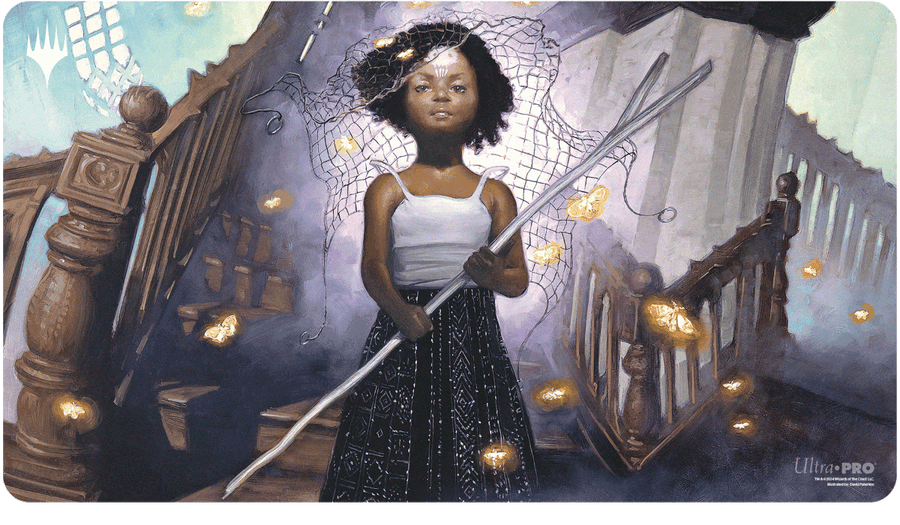 UP - Playmat - Magic: The Gathering - Duskmourn: Aminatou, Veil Piercer (Commander)