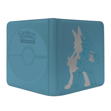 UP - Elite Series - Lucario 12-Pocket Zippered PRO Binder for Pokémon