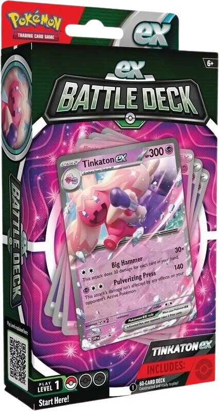 Pokémon TCG: Tinkaton EX Battle Deck