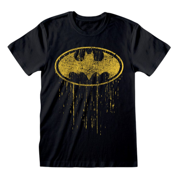 Batman T-Shirt Dripping Symbol XL