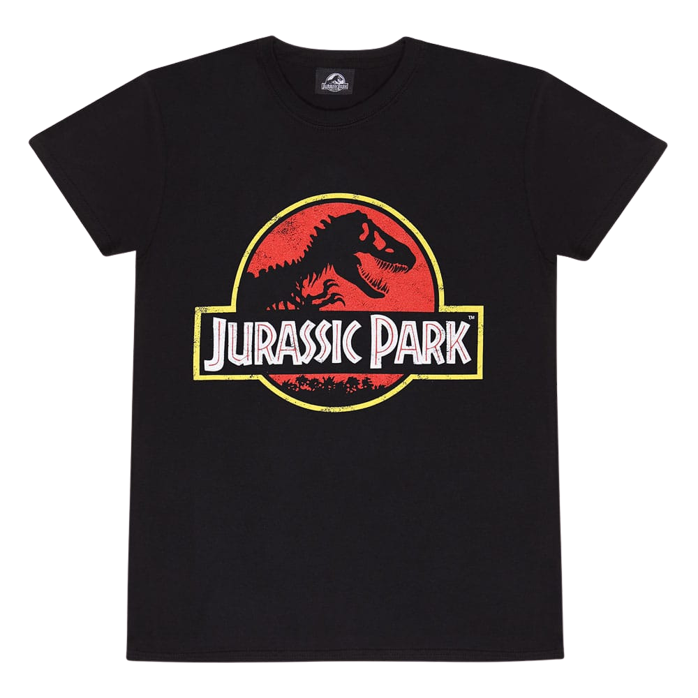 Jurassic Park T-Shirt Classic Logo L